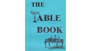 The Table Book By Gene Gloye