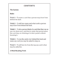 Pitch Pamphlet by Si Stebbins