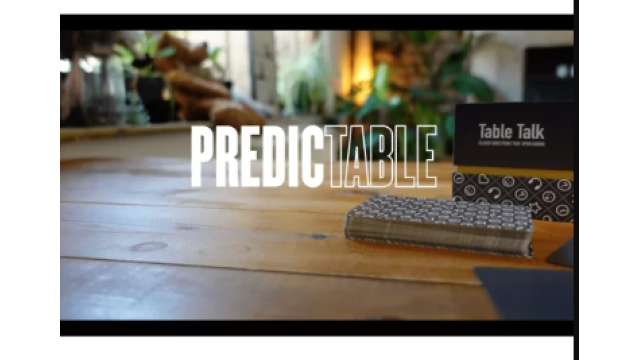 PredicTABLE by Christopher Rawlins -