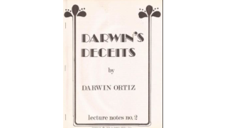 Darwin’s Deceits by Darwin Ortiz (Lecture Notes No 2)