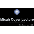 Micah Cover – The Magic Circle Lecture Micah Cover – The Magic Circle Lecture