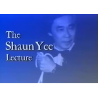 The Shaun Yee Lecture