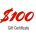 $100 Gift Certificate $100 Gift Certificate