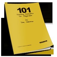 101 Opening Remarks For Magicians by Tom Osborne