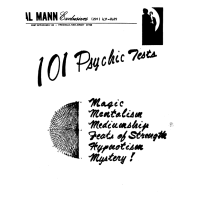 101 Psychic Tests by Al Mann