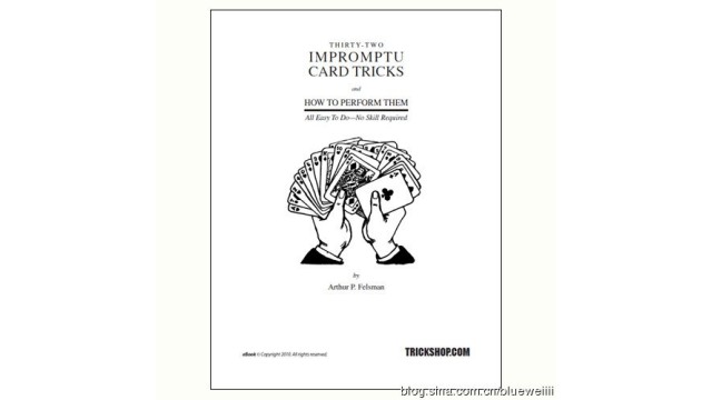 32 Impromptu Card Tricks by Arthur Felsman