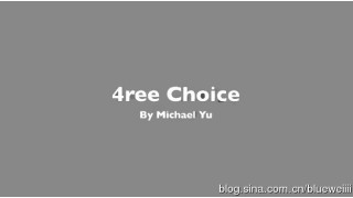 4Ree Choice by Michael Yu