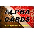 Alpha Cards by Jesse Feinberg Alpha Cards by Jesse Feinberg