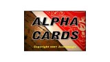 Alpha Cards by Jesse Feinberg