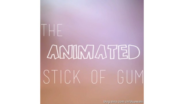 Animated Stick Of Gum by Nathan Kranzo