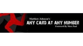 Any Card At Any Number by Matthew Johnson