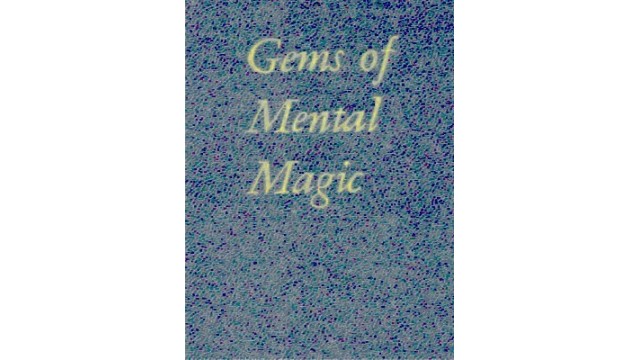 Arthur Buckley - Gems Of Mental Magic by John Brown Cook