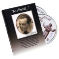 As I Recall by Tony Slydini As I Recall by Tony Slydini