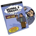 Before I Forget by Mark Elsdon Before I Forget by Mark Elsdon
