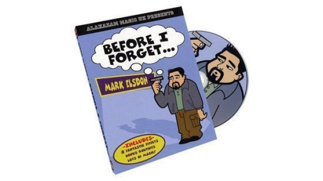 Before I Forget by Mark Elsdon