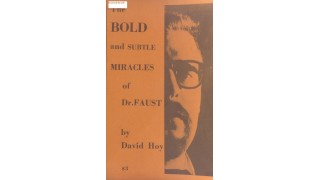 The Bold And Subtle Miracles Of Dr. Faust by David Hoy