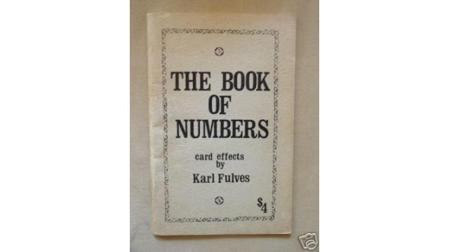 Book Of Numbers by Karl Fulves