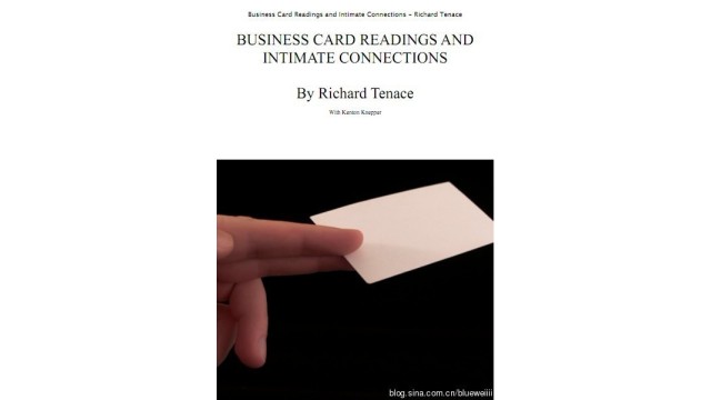 Business Card Readings by Kenton Knepper