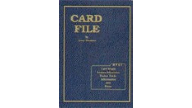 Card File (1-2) by Jerry Mentzer