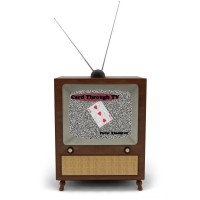 Card Through Tv by Pavel Klochkov