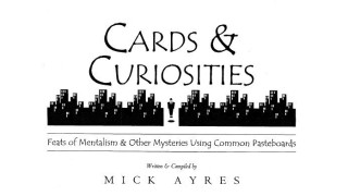 Cards & Curiosities by Mick Ayres