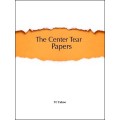 The Center Tear Papers by Tc Tahoe The Center Tear Papers by Tc Tahoe