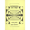Contemporary Card Magic by Jerry Sadowitz & Peter Duffie Contemporary Card Magic by Jerry Sadowitz & Peter Duffie