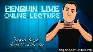 David Kaye Penguin Live Online Lecture