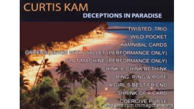 Deceptions In Paradise by Curtis Kam