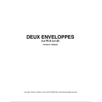 Deux Envelopes by Patrick G. Redford