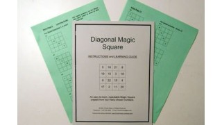 Diagonal Magic Square by Chuck Hickock