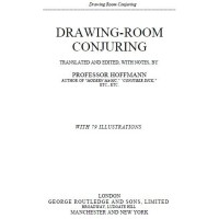 Drawing Room Conjuring by Professor Hoffmann