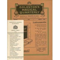 Goldston`S Magical Quarterly by Will Goldston