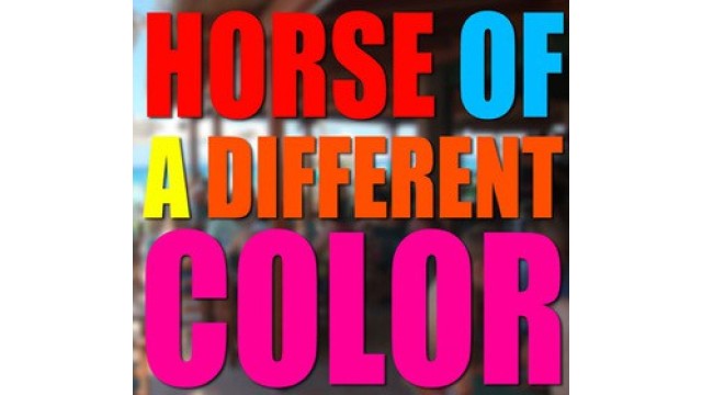 Horse Of A Different Color by Dave Johnson