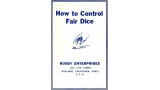 How To Control Fair Dice by Jeff Busby