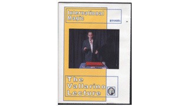 Jean Pierre Vallarino Lecture