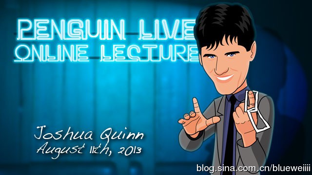 Joshua Quinn Penguin Live Online Lecture