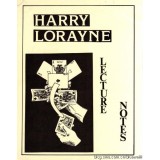 Lecture Notes by Harry Lorayne