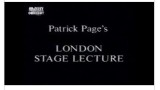 London Stage Lecture by Patrick Page