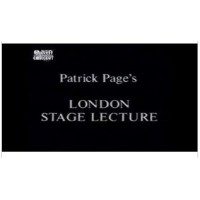 London Stage Lecture by Patrick Page