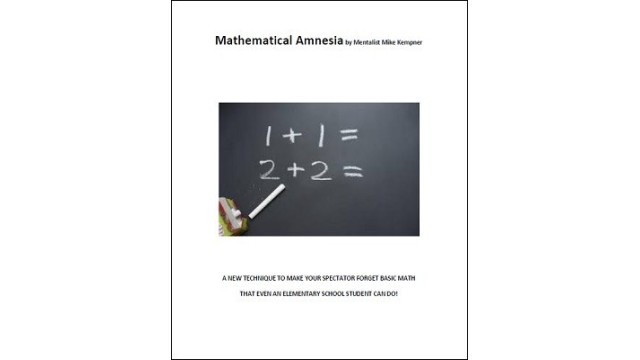 Mathematical Amnesia by Mike Kempner