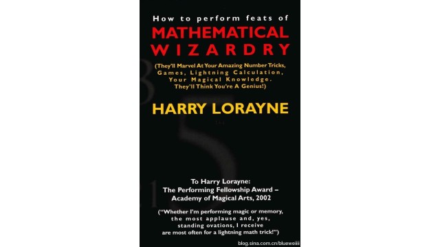 Mathematical Wizardry by Harry Lorayne