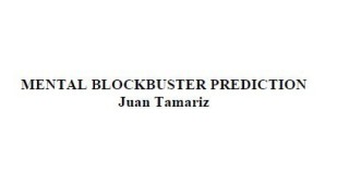 Mental Blockbuster Prediction by Juan Tamariz