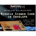 Miracle Signed Card In Envelope by Roger Curzon Miracle Signed Card In Envelope by Roger Curzon
