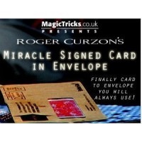 Miracle Signed Card In Envelope by Roger Curzon