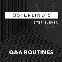 Osterlind's 13 Steps 11 Q&A Routines by Richard Osterlind