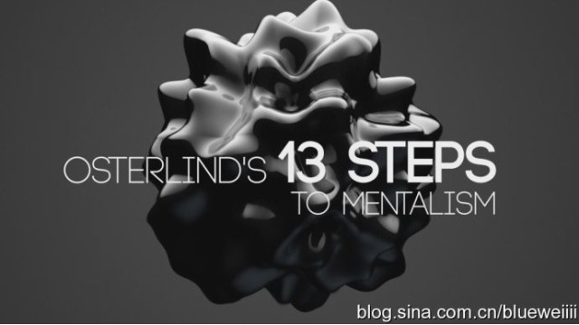 Osterlinds 13 Steps Vol1: Approach To Mentalism