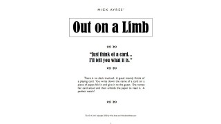 Out On A Limb by Mick Ayres