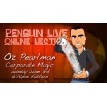 Oz Pearlman Penguin Live Online Lecture 2 Oz Pearlman Penguin Live Online Lecture 2