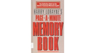 Page A Minute Memory Book by Harry Lorayne